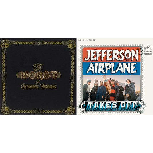 This is a 2 CD SKU bundle.
1.This CD is brand new.Format: CDMusic Style: Psychedelic RockThis item's title is: Worst Of Jefferson AirplaneArtist: Jefferson AirplaneLabel: LEGACYBarcode: 828767589329Release Date: 6/6/2006
2.This CD is brand new.