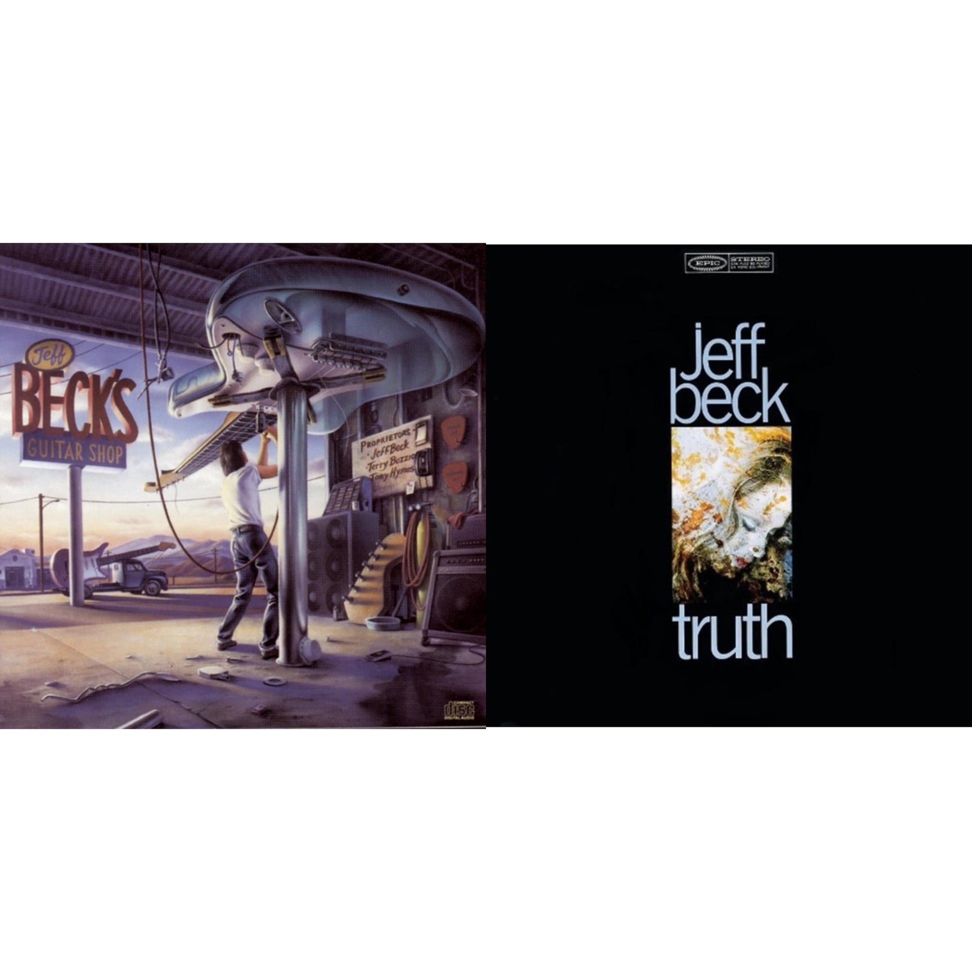 This is a 2 CD SKU bundle.
1.This CD is brand new.Format: CDMusic Style: Alternative RockThis item's title is: Guitar ShopArtist: Jeff BeckLabel: SONY SPECIAL MARKETINGBarcode: 886972377827Release Date: 2/5/2008
2.This CD is brand new.