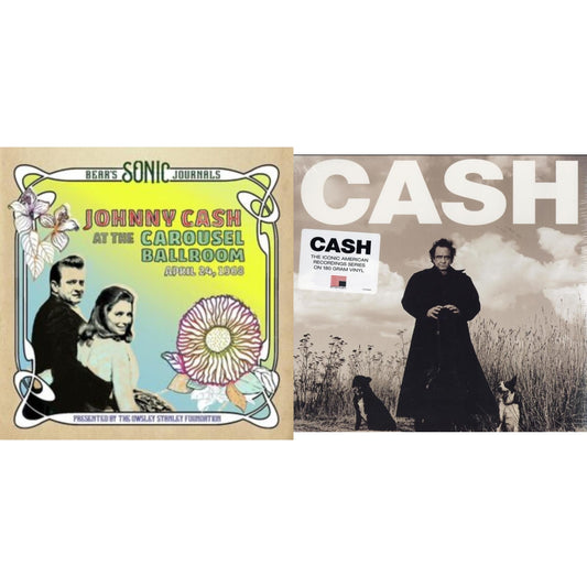 Bear's Sonic Journals: Johnny Cash, At The Carousel Ballroom, April 24, 1968 (2LP) & American Recordings