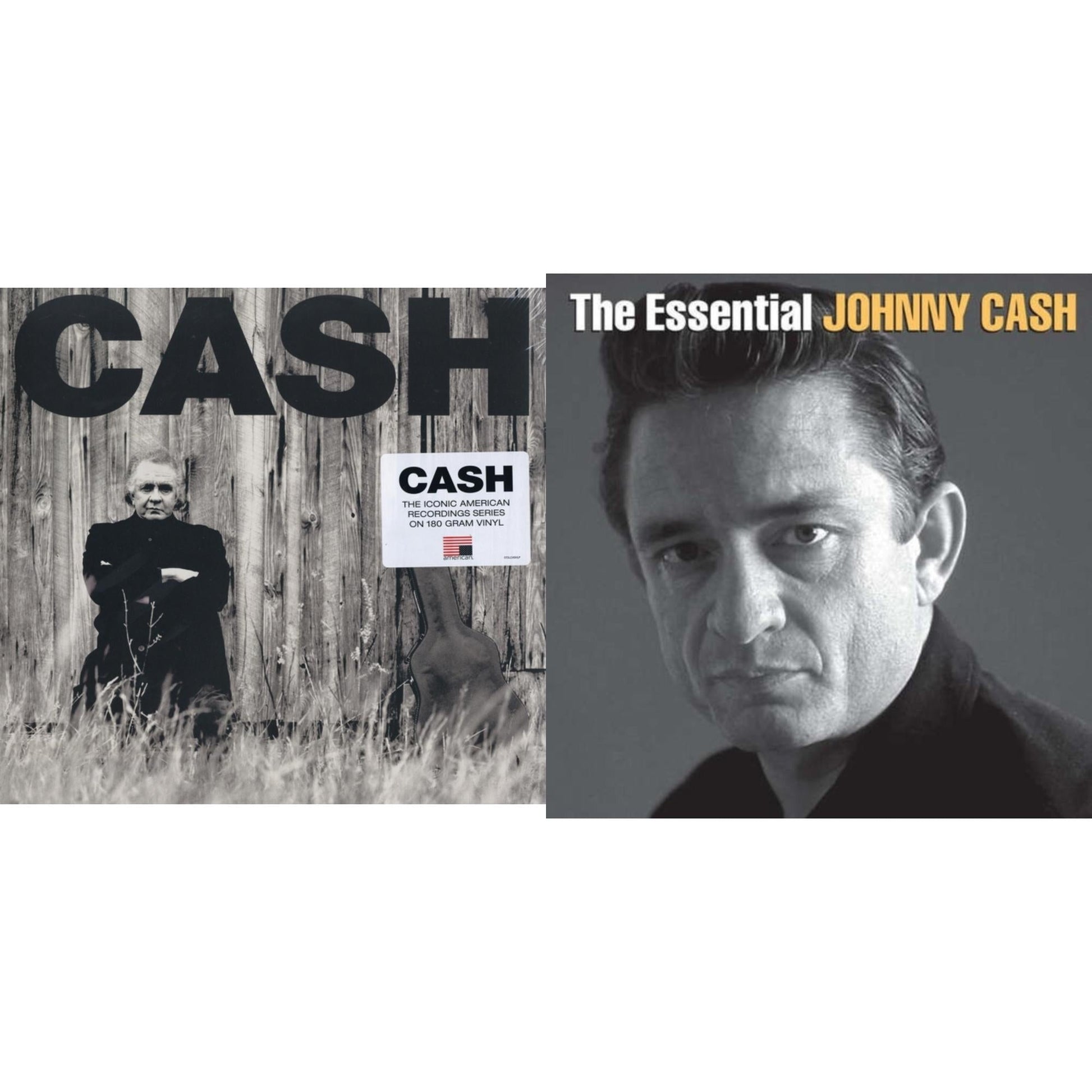 This is a 2 LP Vinyl SKU bundle.
1.This LP Vinyl is brand new.Format: LP VinylMusic Style: Country RockThis item's title is: American Ii: Unchained (180G)Artist: Johnny CashLabel: American RecordingsBarcode: 602537530311Release Date: 3/3/2014
2.This LP Vinyl is brand new.
