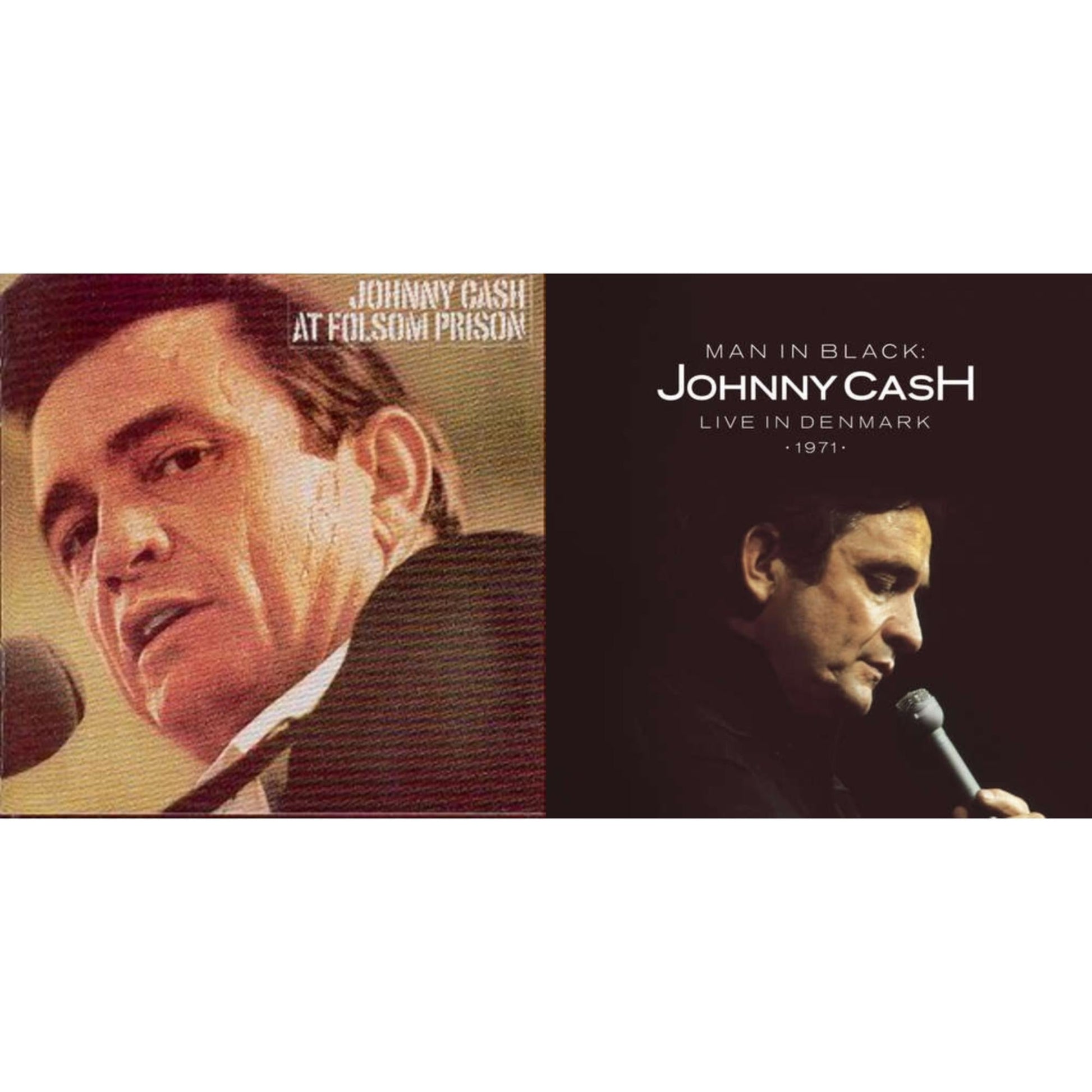 This is a 2 CD SKU bundle.
1.This CD is brand new.Format: CDThis item's title is: At Folsom PrisonArtist: Johnny CashBarcode: 074646595527Release Date: 10/19/1999
2.This CD is brand new.