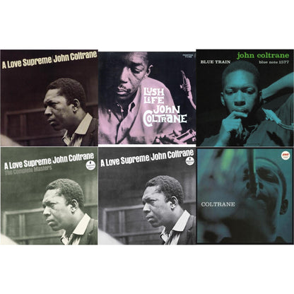 Love Supreme & Lush Life & Blue Train & Love Supreme: Complete Masters & Love Supreme (Black Swirls LP Vinyl) & Coltrane