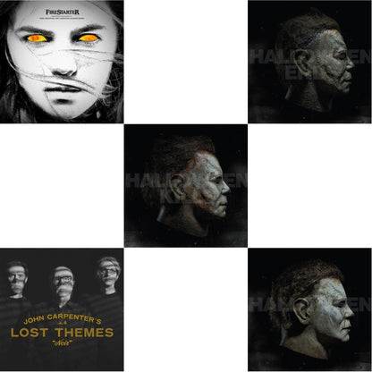 Firestarter Ost (Yellow & Bone Splatter LP Vinyl) & Lost Themes Iv: Noir (Tan & Black Marble LP Vinyl/7Inch) & Halloween Kills Ost (Expanded Edition/2LP/Orange W/ Green Splatter Vinyl)