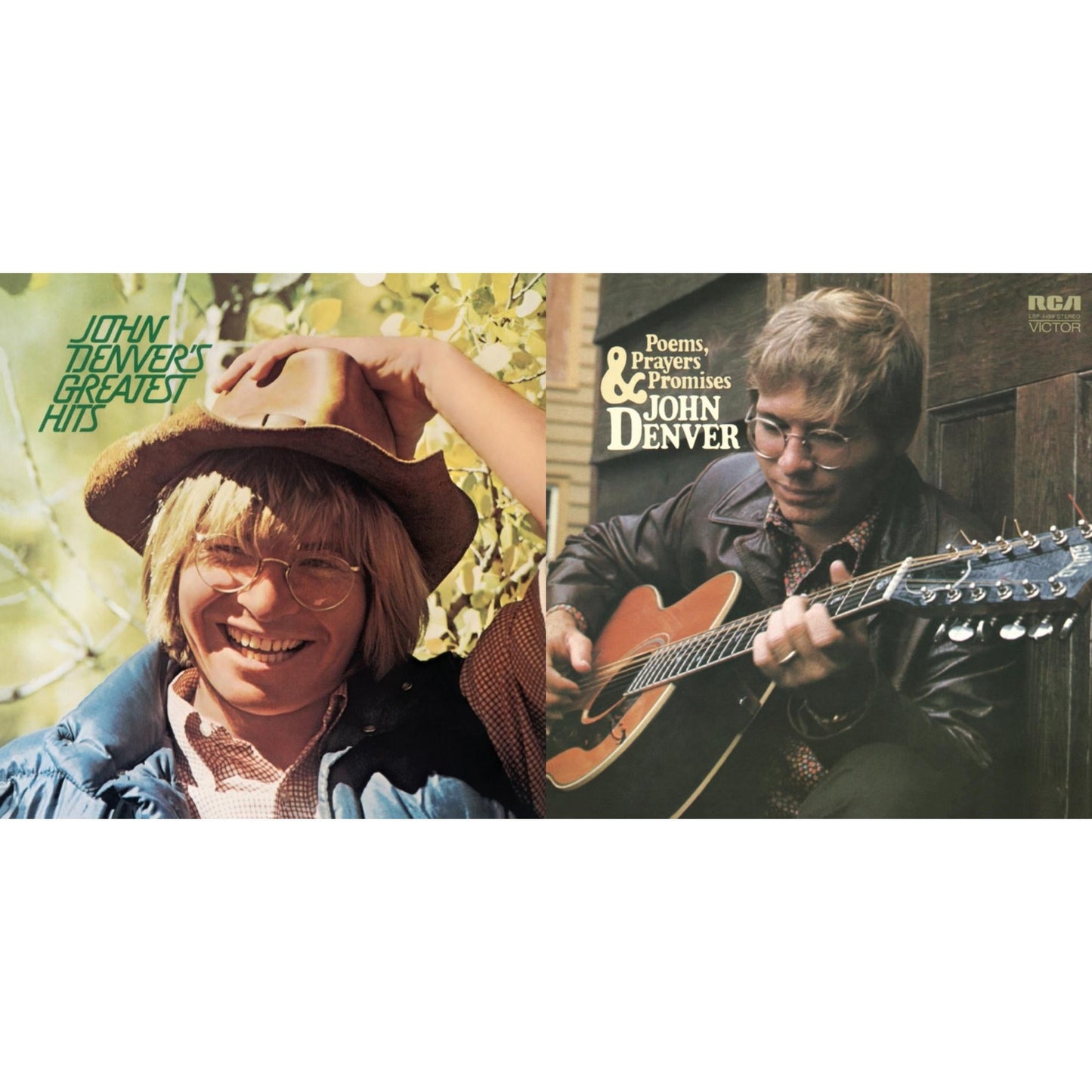 John Denver's Greatest Hits (150G LP Vinyl/Dl Insert) & Poems, Prayers & Promises