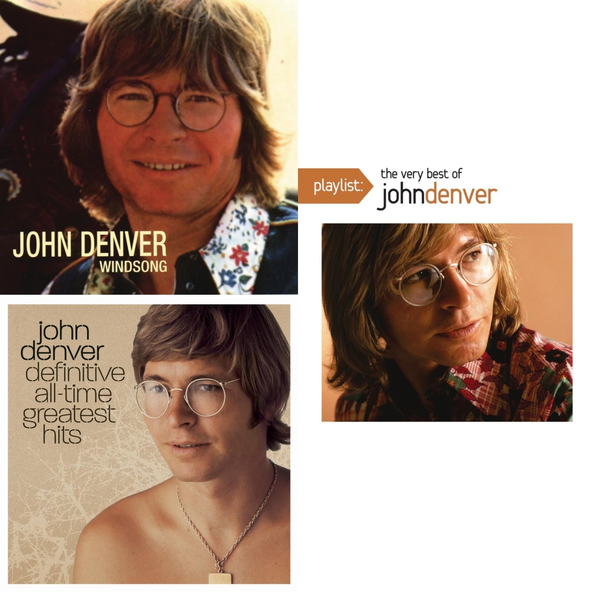 This is a 3 CD SKU bundle.
1.This CD is brand new.Format: CDMusic Style: Folk RockThis item's title is: WindsongArtist: John DenverBarcode: 755174462320Release Date: 8/1/1997
2.This CD is brand new.