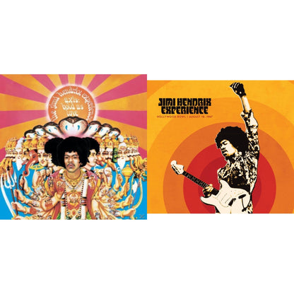 This is a 2 CD SKU bundle.
1.This CD is brand new.Format: CDMusic Style: Psychedelic RockThis item's title is: Axis: Bold As LoveArtist: Jimi Experience HendrixLabel: SMGBarcode: 886919389227Release Date: 10/22/2013
2.This CD is brand new.