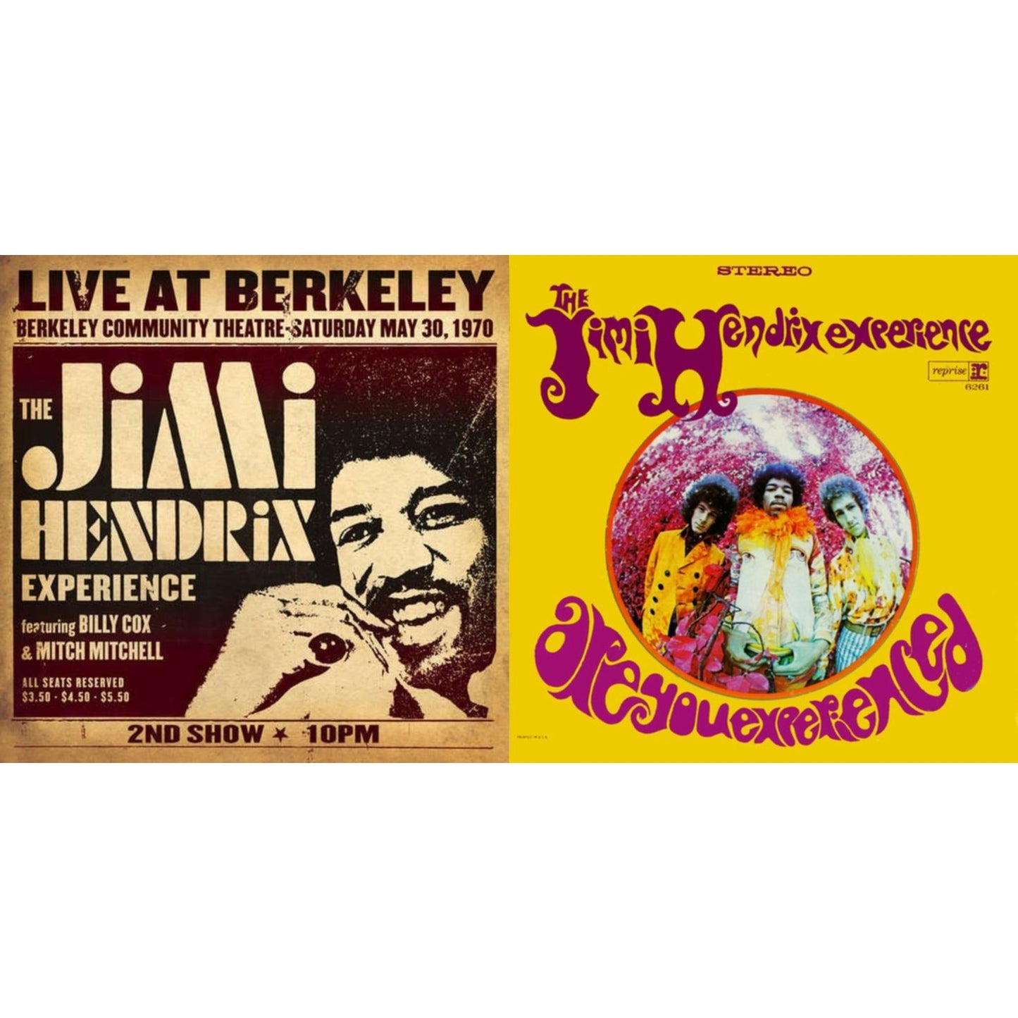 Live At Berkeley (2LP/Gatefold) & Are You Experienced (180G)