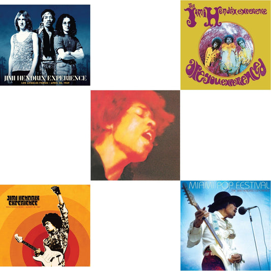 Los Angeles Forum (April 26, 1969) (Digi Pack) & Jimi Hendrix Experience: Live At The Hollywood Bowl: August 18, 1967 & Electric Ladyland & Are You Experienced & Miami Pop Festival