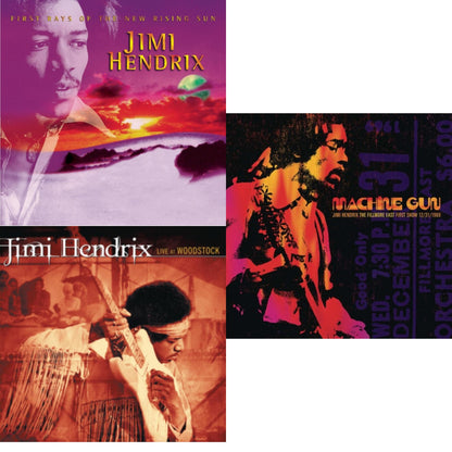 This is a 3 LP Vinyl SKU bundle.
1.This LP Vinyl is brand new.Format: LP VinylMusic Style: Psychedelic RockThis item's title is: First Rays Of The New Rising Sun (2LP/150G)Artist: Jimi HendrixLabel: Sony MusicBarcode: 196588315718Release Date: 5/10/2024
2.This LP Vinyl is brand new.