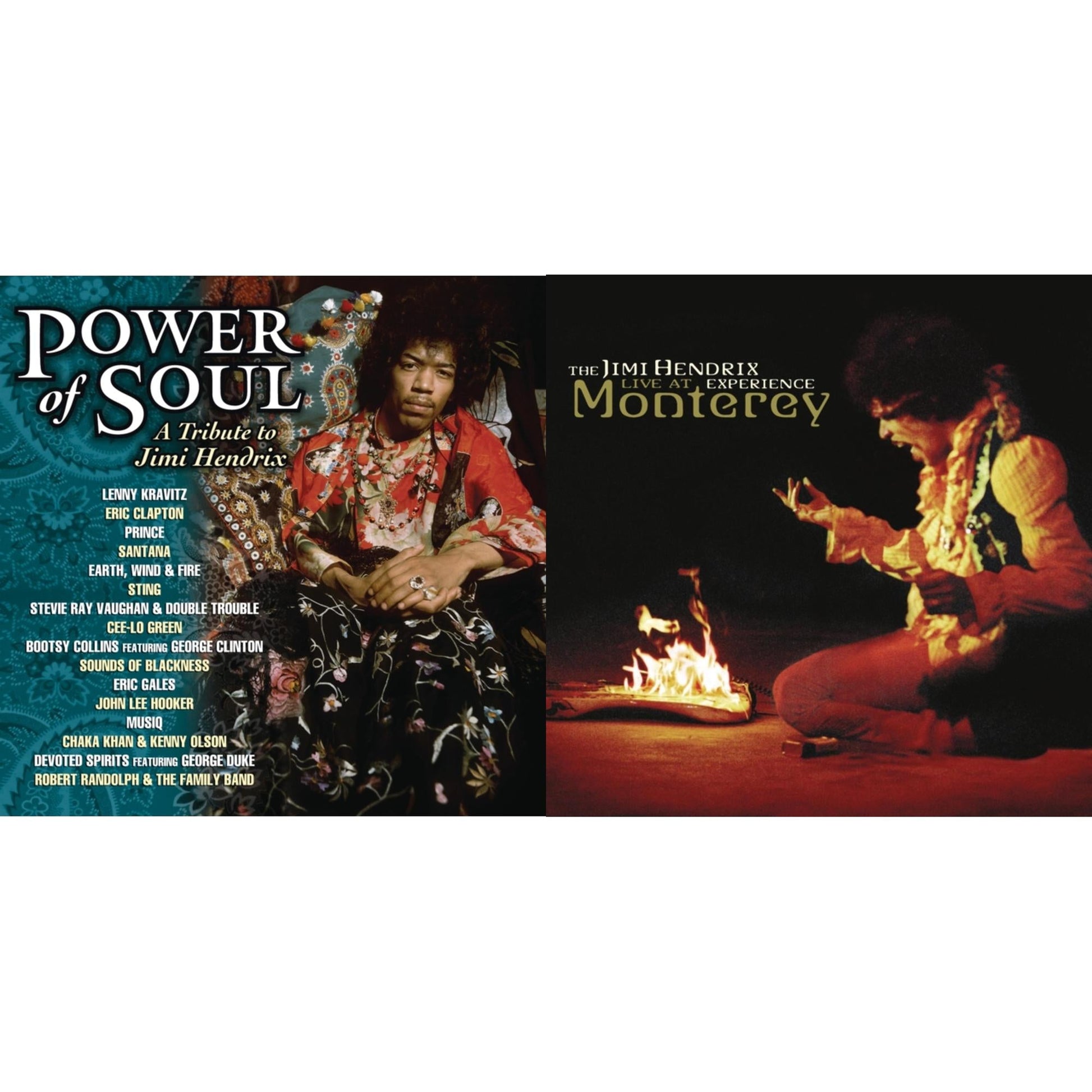 This is a 2 CD SKU bundle.
1.This CD is brand new.Format: CDThis item's title is: Power Of Soul: Tribute To Jimi HendrixArtist: Jimi HendrixBarcode: 887654361820Release Date: 11/27/2012
2.This CD is brand new.