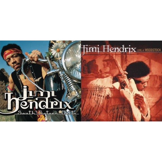 This is a 2 CD SKU bundle.
1.This CD is brand new.Format: CDMusic Style: Blues RockThis item's title is: South Saturn DeltaArtist: Jimi HendrixLabel: Experience HendrixBarcode: 887654361721Release Date: 11/13/2012
2.This CD is brand new.