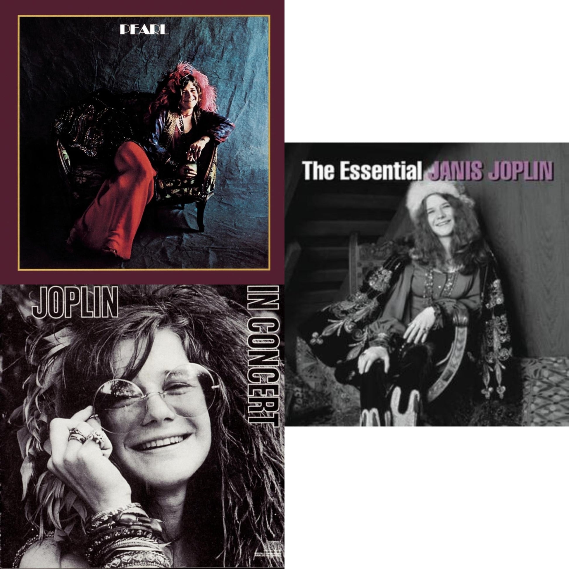 This is a 3 CD SKU bundle.
1.This CD is brand new.Format: CDMusic Style: Psychedelic RockThis item's title is: PearlArtist: Janis JoplinLabel: SONY SPECIAL MARKETINGBarcode: 888430566521Release Date: 3/24/2014
2.This CD is brand new.