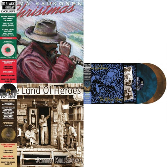 Christmas… (Candy Cane Edition) & Land Of Heroes (Deluxe/Hazed Gold & Black LP Vinyl) & Too Many Years (Deluxe/1-Blue/Black/2-Brown/Black Smoke LP Vinyl) (Rsd)