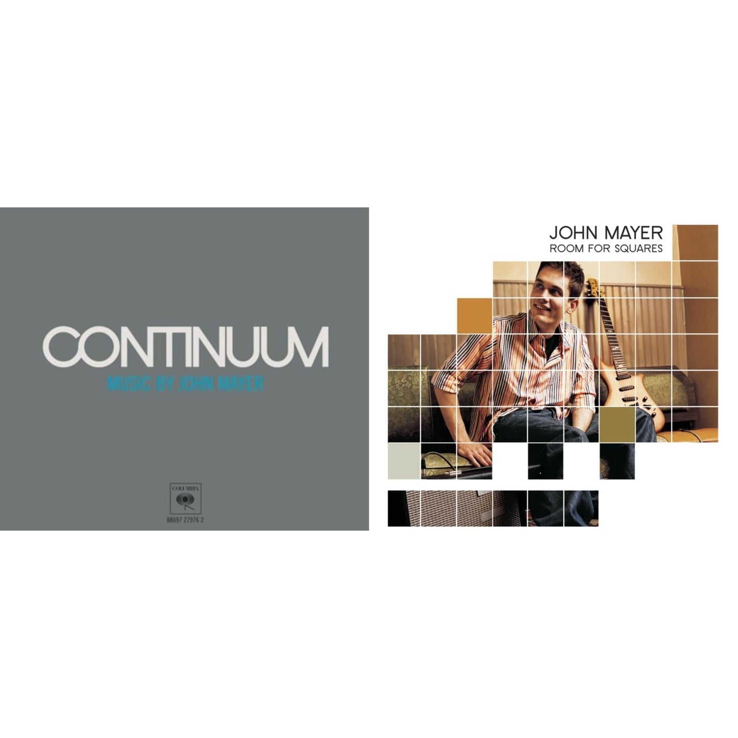 This is a 2 CD SKU bundle.
1.This CD is brand new.Format: CDMusic Style: Alternative RockThis item's title is: ContinuumArtist: John MayerLabel: LEGACYBarcode: 886972797625Release Date: 4/8/2008
2.This CD is brand new.