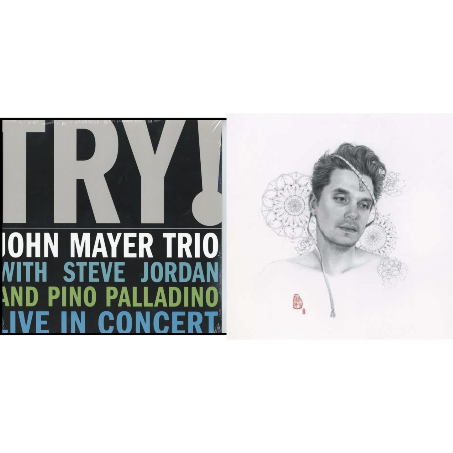 This is a 2 LP Vinyl SKU bundle.
1.This LP Vinyl is brand new.Format: LP VinylMusic Style: Blues RockThis item's title is: Try: Live In ConcertArtist: John MayerLabel: LEGACYBarcode: 827969511510Release Date: 11/22/2005
2.This LP Vinyl is brand new.
