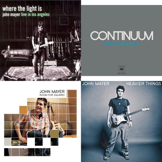 Where The Light Is: John Mayer Live In Los Angeles & Continuum & Room For Squares & Heavier Things