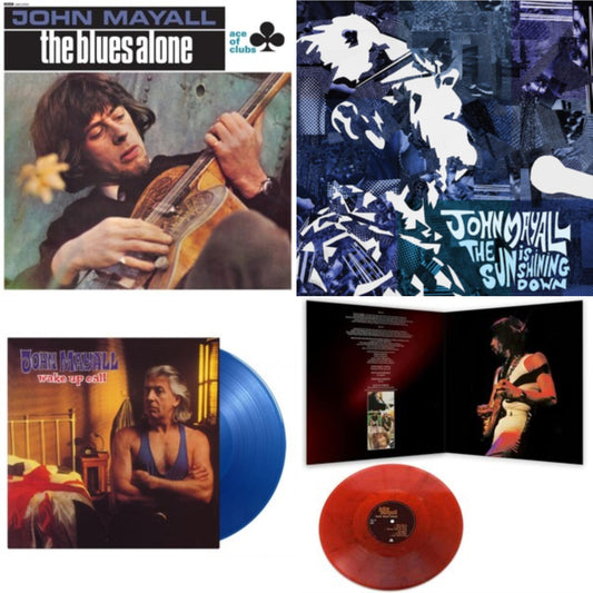 Blues Alone & Sun Is Shining Down & Wake Up Call (180G/Translcuent Blue LP Vinyl) & Road Show Blues (Red Marble LP Vinyl)