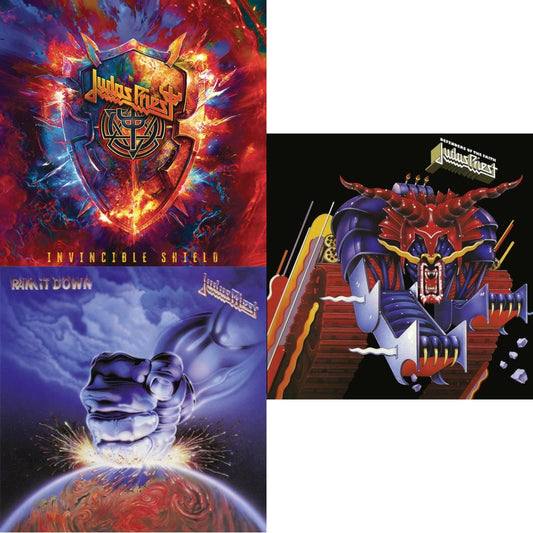 Invincible Shield (2LP) & Ram It Down (180G/Dl Code) & Defenders Of The Faith (180G/Dl Code)