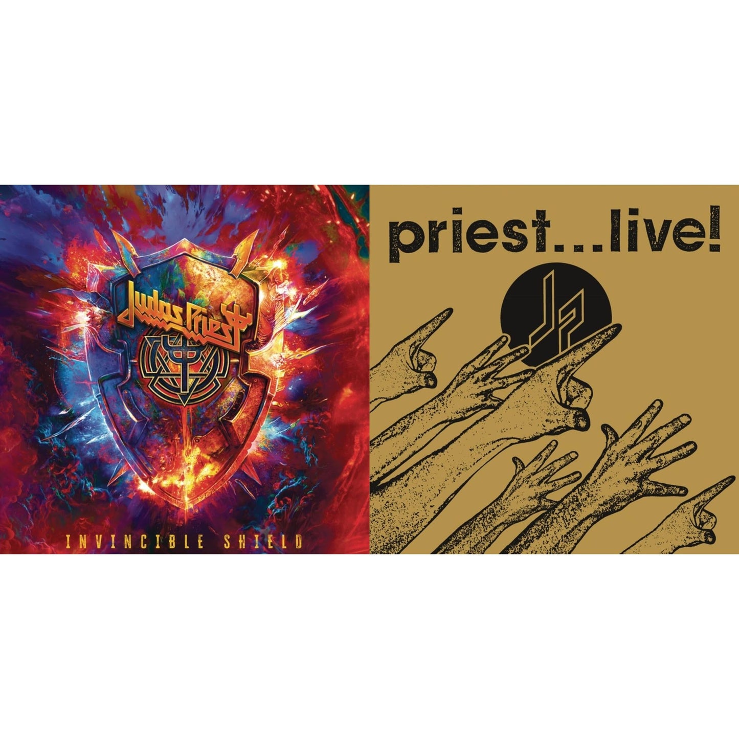 Invincible Shield (2LP) & Priest... Live! (2 LP/180G/Dl Code)