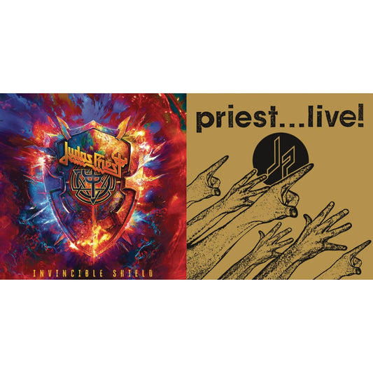 Invincible Shield (2LP) & Priest... Live! (2 LP/180G/Dl Code)