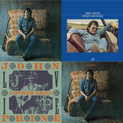 This is a 4 LP Vinyl SKU bundle.
1.This LP Vinyl is brand new.Format: LP VinylThis item's title is: John Prine (Clear LP Vinyl)Artist: John PrineLabel: ATLANTIC CATALOG GROUPBarcode: 603497835010Release Date: 9/1/2023
2.This LP Vinyl is brand new.