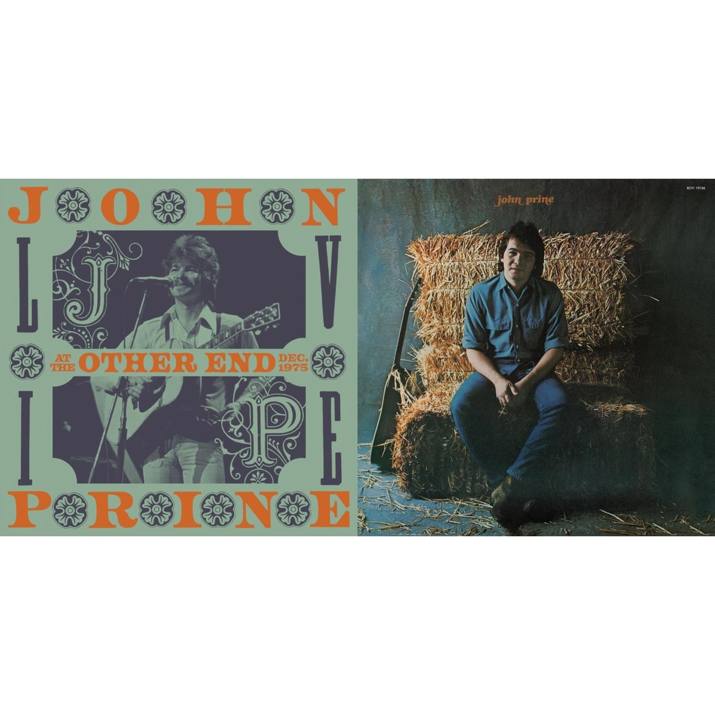 John Prine (Clear LP Vinyl) & Live At The Other End, December 1975 (4LP/180G)