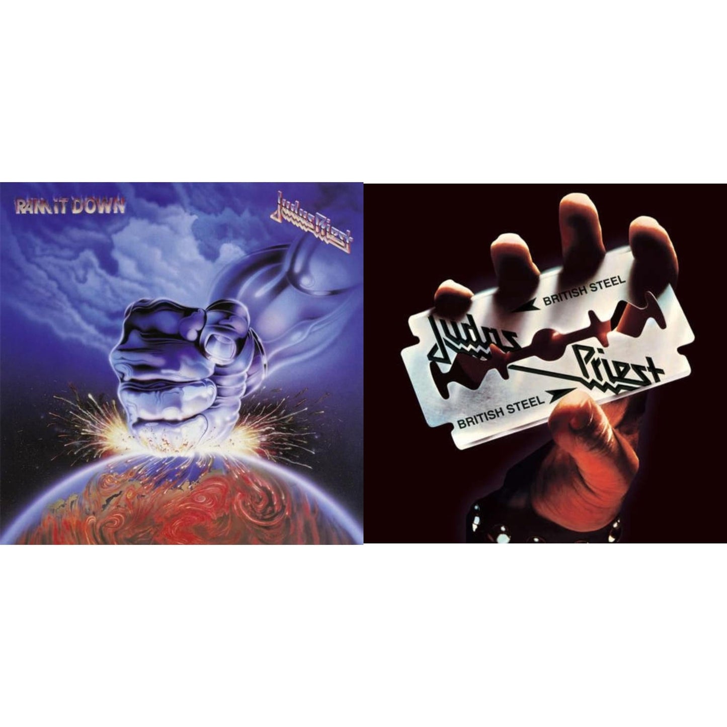 Ram It Down (180G/Dl Code) & British Steel (180G)(Dl Code)