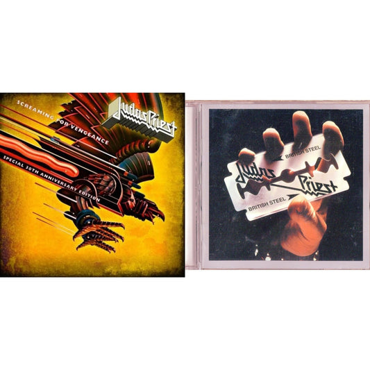 This is a 2 CD SKU bundle.
1.This CD is brand new.Format: CDMusic Style: Heavy MetalThis item's title is: Screaming For Vengeance (30Th Anniversary Edition)Artist: Judas PriestLabel: LEGACYBarcode: 887254446620Release Date: 9/4/2012
2.This CD is brand new.