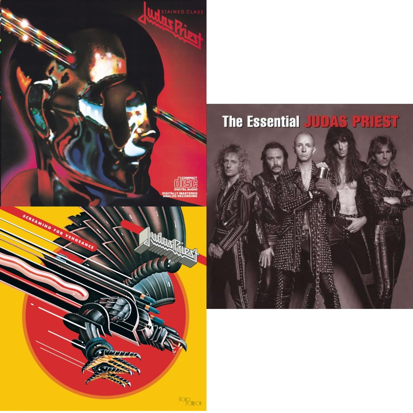 Stained Class & Screaming For Vengeance & Essential Judas Priest