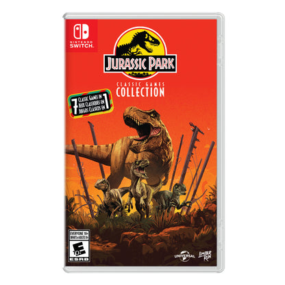 This is brand new.HOLD ON TO YOUR BUTTS! THE 8- AND 16-BIT ERA OF JURASSIC PARK GAMES HAS RETURNED, COMMEMORATING 30 YEARS OF THE ICONIC FILM! This release includes a lineup of seven classic titles updated to include save state support, new in-game maps, and various quality-of-life fixes.
