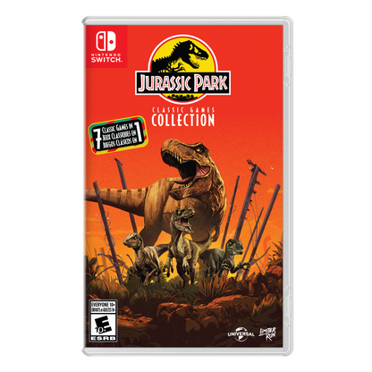 This is brand new.HOLD ON TO YOUR BUTTS! THE 8- AND 16-BIT ERA OF JURASSIC PARK GAMES HAS RETURNED, COMMEMORATING 30 YEARS OF THE ICONIC FILM!
This release includes a lineup of seven classic titles updated to include save state support, new in-game maps, and various quality-of-life fixes.