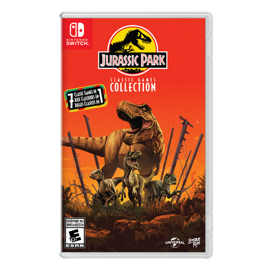 This is brand new.HOLD ON TO YOUR BUTTS! THE 8- AND 16-BIT ERA OF JURASSIC PARK GAMES HAS RETURNED, COMMEMORATING 30 YEARS OF THE ICONIC FILM!
This release includes a lineup of seven classic titles updated to include save state support, new in-game maps, and various quality-of-life fixes.