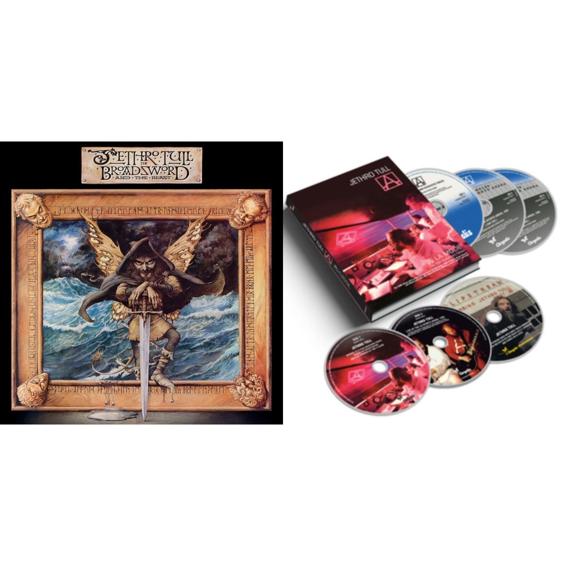 This is a 2 CD SKU bundle.
1.This CD is brand new.Format: CDMusic Style: Prog RockThis item's title is: Broadsword & The Beast (40Th Anniversary Monster/CD/DVD)Artist: Jethro TullLabel: RHINO/PARLOPHONEBarcode: 190296436079Release Date: 9/1/2023
2.This CD is brand new.