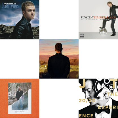 Justified & Man Of The Woods (140G/Dl Code) & Everything I Thought It Was (X) (2LP) & Futuresex / Lovesounds (Pa/2LP/Gatefold) & 20/20 Experience (2LP/Gatefold)