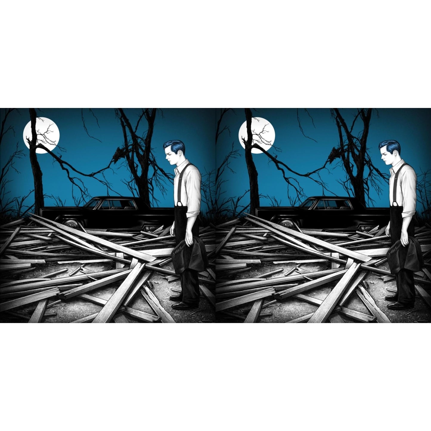 This is a 2 LP Vinyl SKU bundle.
1.This LP Vinyl is brand new.Format: LP VinylMusic Style: Alternative RockThis item's title is: Fear Of The Dawn (Astronomical Blue LP Vinyl) (I)Artist: Jack WhiteLabel: THIRD MAN RECORDS.Barcode: 810074420891Release Date: 4/8/2022
2.