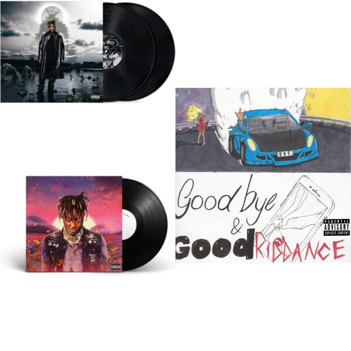 Fighting Demons (2LP) & Legends Never Die (X) (2LP) & Goodbye & Good Riddance