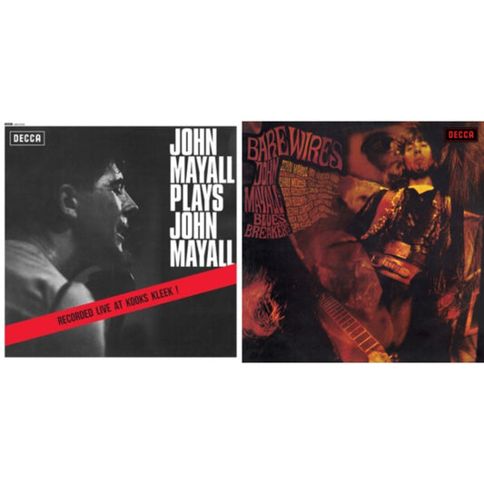 John & The Bluesbreakers Mayall - John Mayall Plays John Mayall & Bare Wires - LP Vinyl Bundle
