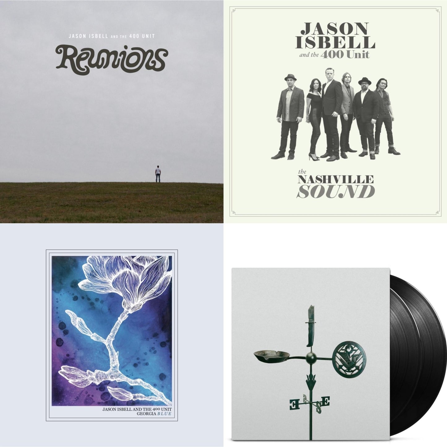 Reunions & Nashville Sound & Georgia Blue & Weathervanes (2LP)