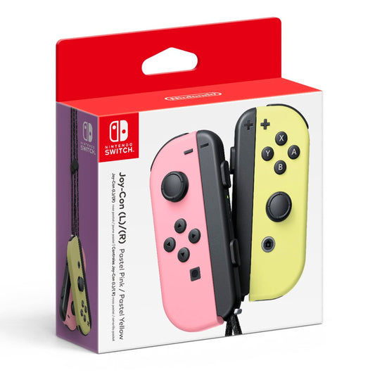 Switch Joy-Con (L/R) - Pastel Pink / Pastel Yellow