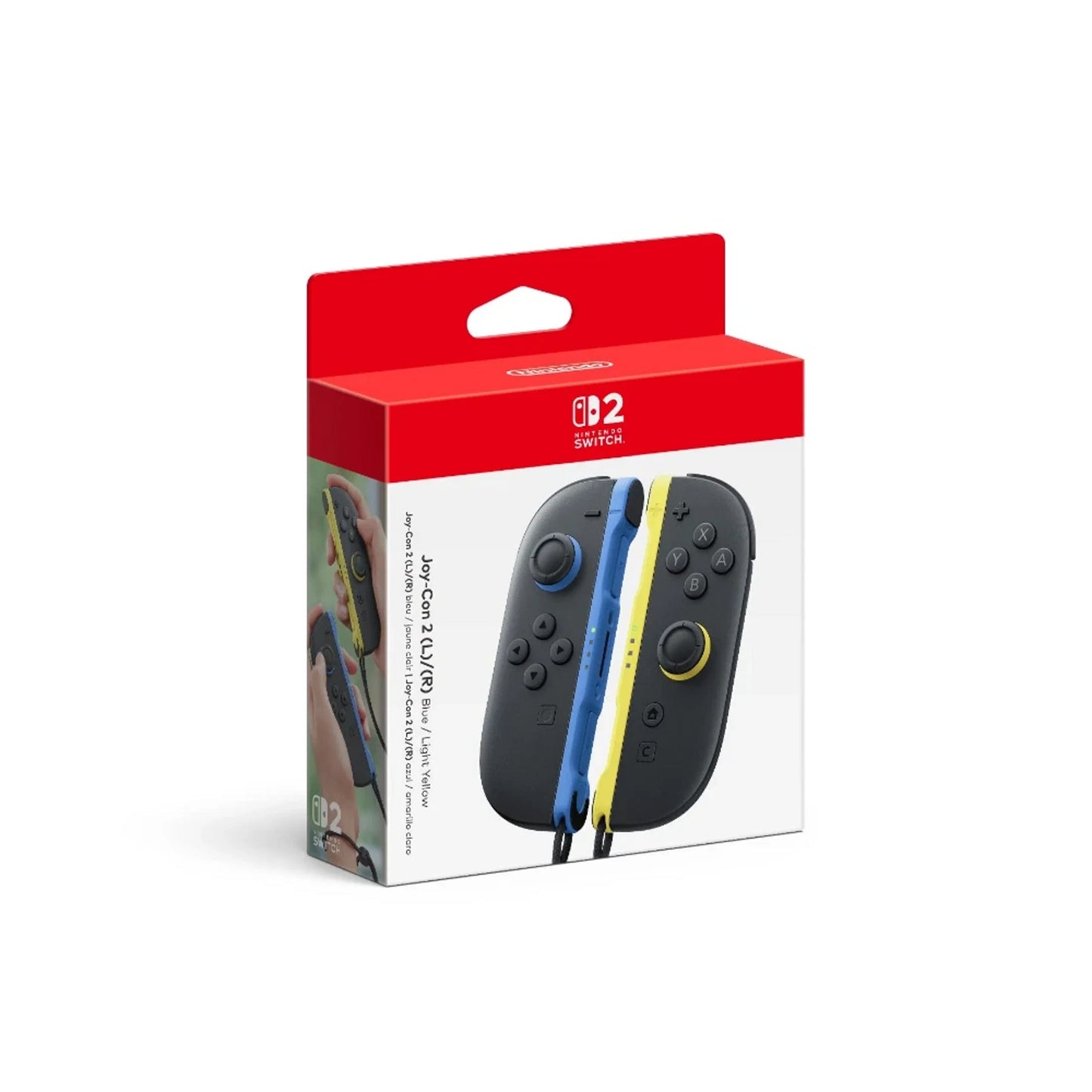 Switch 2 Joy-Con 2 Controllers (L)/(R): Blue / Light Yellow - Nintendo