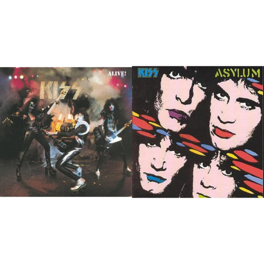 This is a 2 CD SKU bundle.
1.This CD is brand new.Format: CDMusic Style: Hard RockThis item's title is: AliveArtist: KissLabel: MERCURYBarcode: 731453237728Release Date: 7/15/1997
2.This CD is brand new.