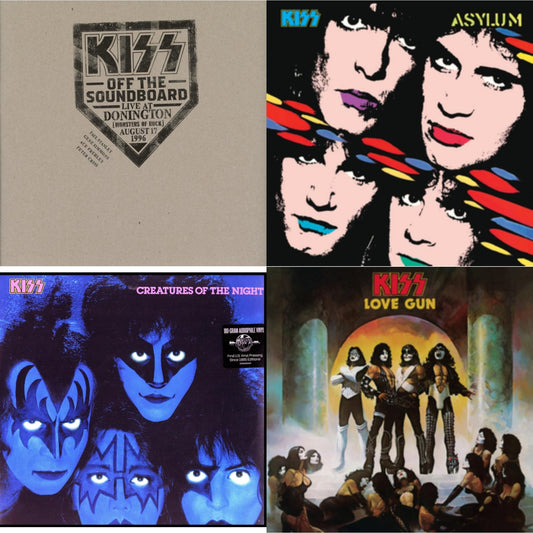 Kiss Off The Soundboard: Donington 1996 (Live) (3LP) & Asylum & Creatures Of Night & Love Gun