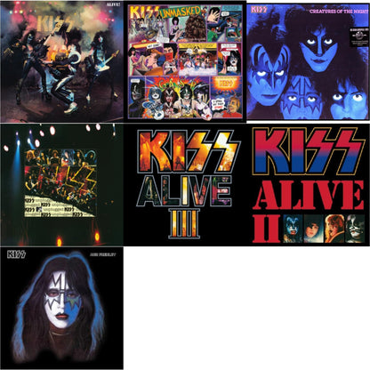 Alive & Unmasked & Creatures Of Night & Mtv Unplugged & Alive Iii & Alive Ii & Ace Frehley