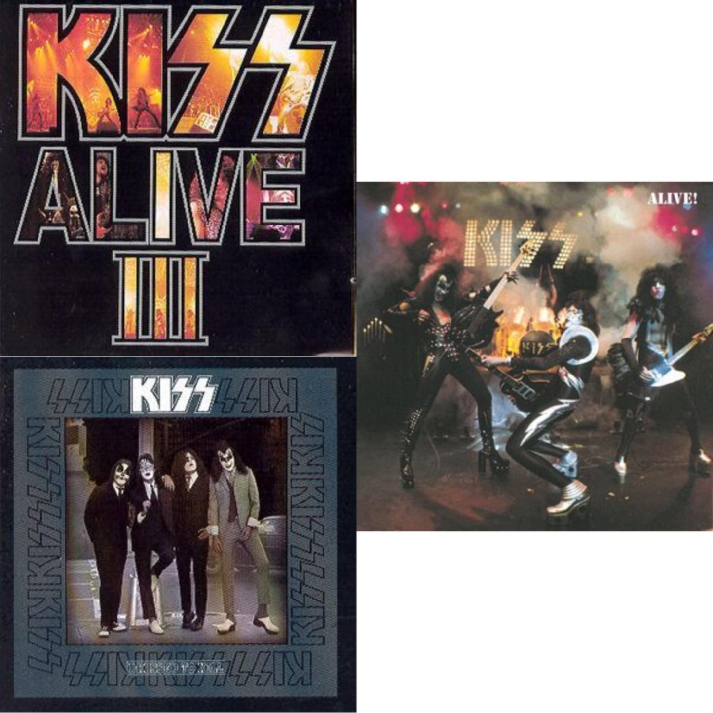 Alive 3 & Dressed To Kill & Alive