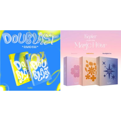 This is a 2 CD SKU bundle.
1.This CD is brand new.Format: CDMusic Style: K-popThis item's title is: DoublastArtist: Kep1erLabel: WAKEONEBarcode: 8809704424516Release Date: 6/21/2022
2.This CD is brand new.