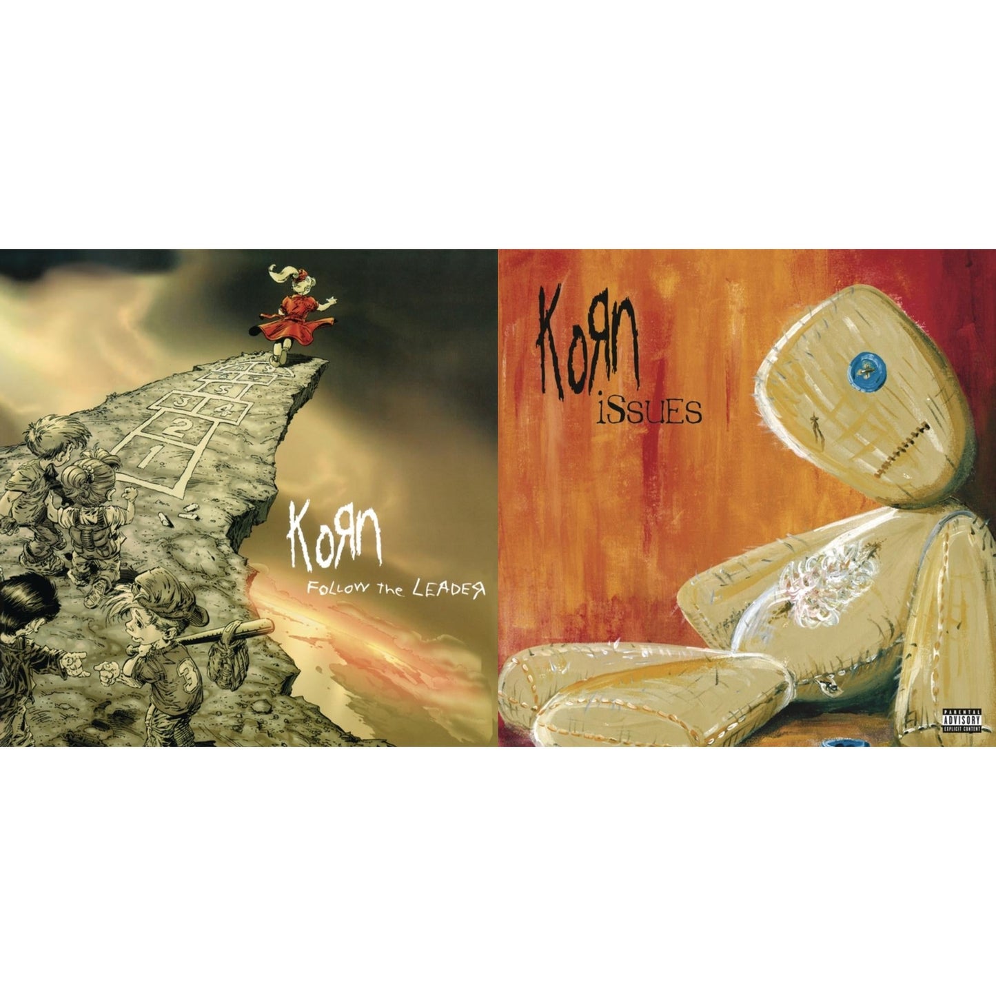 This is a 2 LP Vinyl SKU bundle.
1.This LP Vinyl is brand new.Format: LP VinylMusic Style: Nu MetalThis item's title is: Follow The Leader (Pa) (2 LP/140G)Artist: KornLabel: LEGACY/ EPICBarcode: 190758658513Release Date: 9/7/2018
2.This LP Vinyl is brand new.