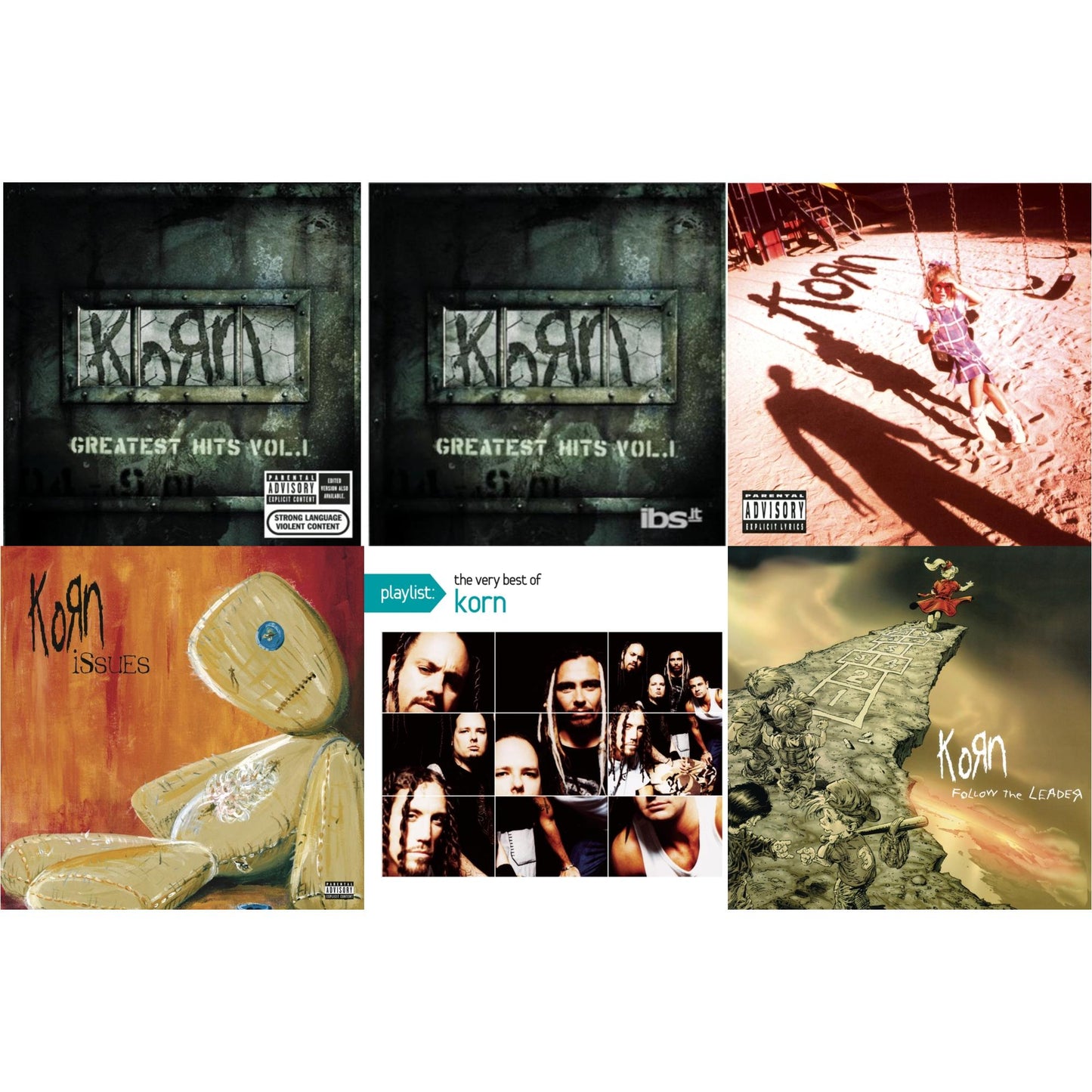 Greatest Hits Vol.1 & Greatest Hits Vol.1 & Korn (Explicit) & Issues (Explicit) & Playlist: Very Best Of Korn & Follow The Leader