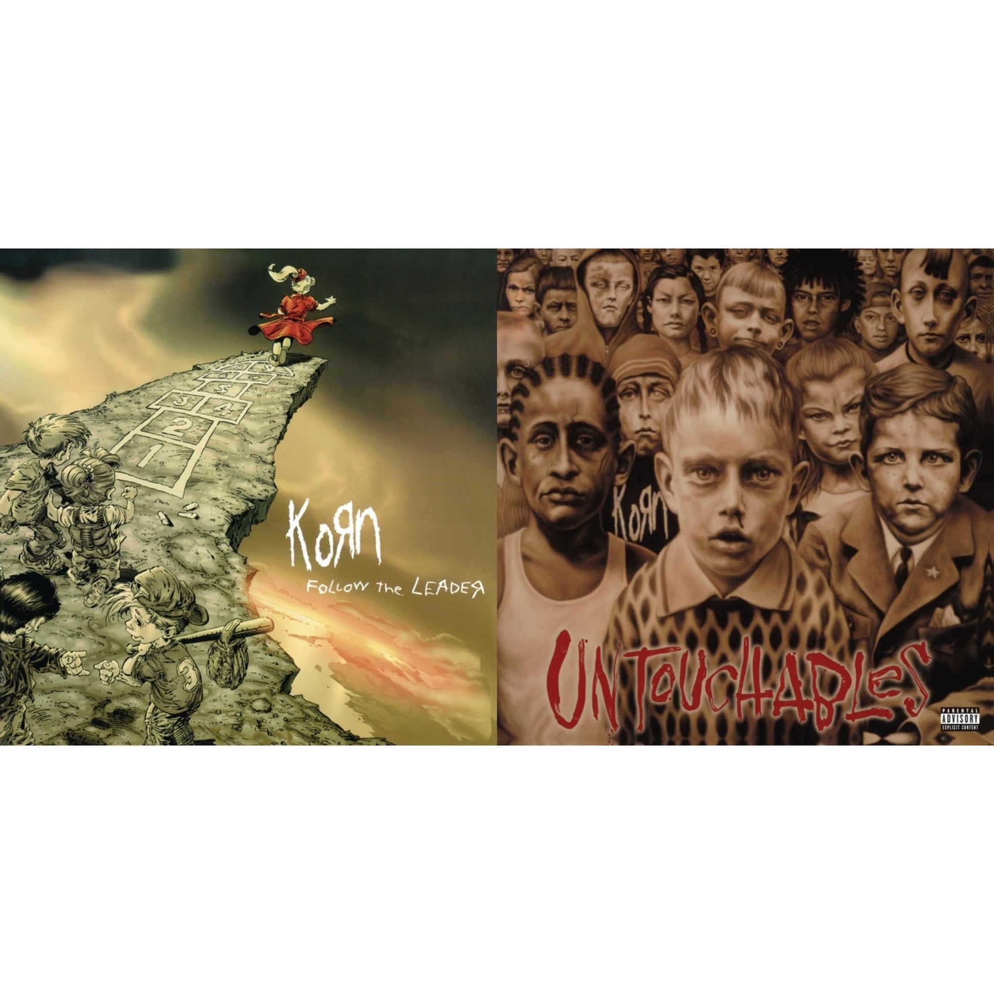 This is a 2 LP Vinyl SKU bundle.
1.This LP Vinyl is brand new.Format: LP VinylMusic Style: Alternative RockThis item's title is: Untouchables (X) (2LP/140G)Artist: KornLabel: LEGACY/ EPICBarcode: 190758440217Release Date: 11/2/2018
2.This LP Vinyl is brand new.