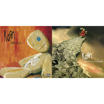 This is a 2 LP Vinyl SKU bundle.
1.This LP Vinyl is brand new.Format: LP VinylMusic Style: Nu MetalThis item's title is: Issues (X) (2LP/140G)Artist: KornLabel: LEGACY/ EPICBarcode: 190758439815Release Date: 11/2/2018
2.This LP Vinyl is brand new.