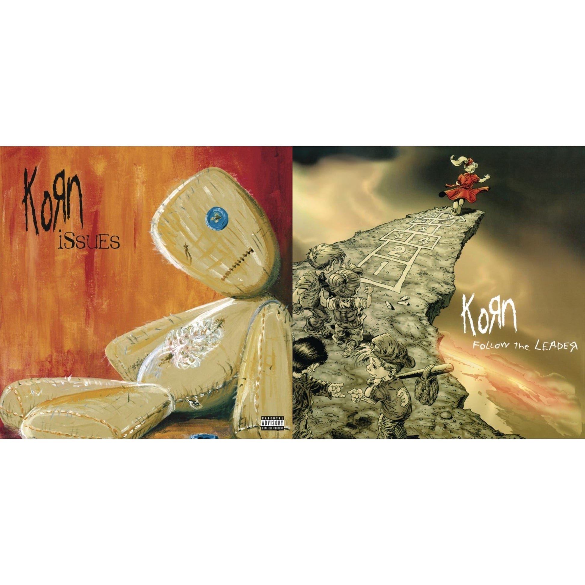 This is a 2 LP Vinyl SKU bundle.
1.This LP Vinyl is brand new.Format: LP VinylMusic Style: Nu MetalThis item's title is: Issues (X) (2LP/140G)Artist: KornLabel: LEGACY/ EPICBarcode: 190758439815Release Date: 11/2/2018
2.This LP Vinyl is brand new.